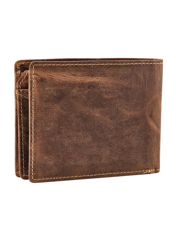 Greenburry Karpfen Peněženka Kůže 12 cm