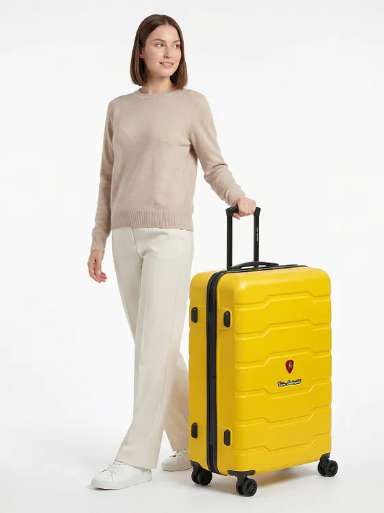 Tonino Lamborghini Bologna 4 kolečka kufr L 77 cm Tonino Lamborghini Bologna 4 kolečka kufr L 77 cm