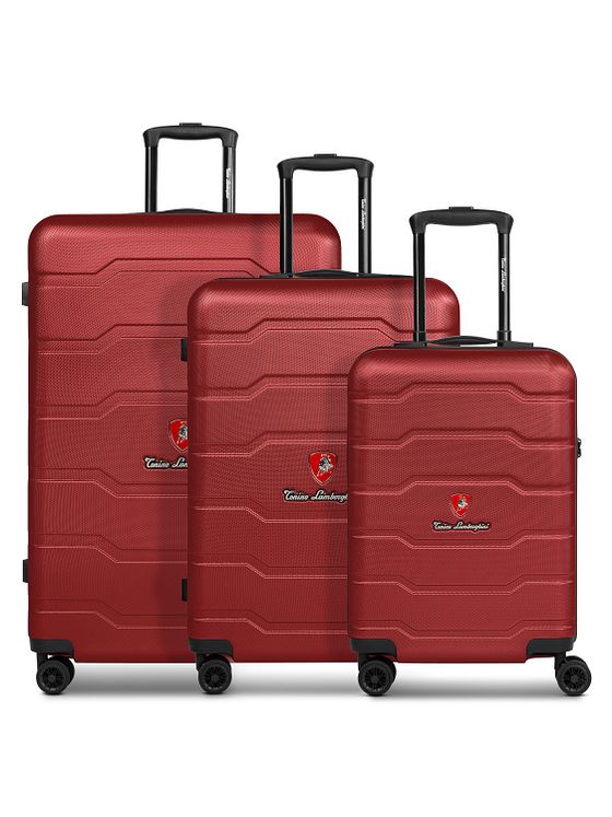 Tonino Lamborghini Bologna 4 kolečka Sada kufrů 3-dílný Tonino Lamborghini Bologna 4 kolečka Sada kufrů 3-dílný