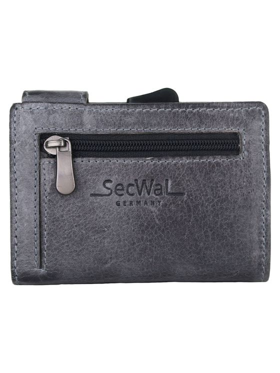 SecWal SecWal 1 pouzdro na kreditní karty peněženka RFID kůže 9 cm SecWal SecWal 1 pouzdro na kreditní karty peněženka RFID kůže 9 cm