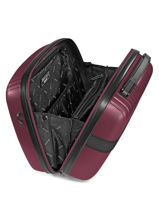Redolz Essentials 14 kuffertsæt 2 stk. kabine trolley med stretch fold & beautycase Redolz Essentials 14 kuffertsæt 2 stk. kabine trolley med stretch fold & beautycase