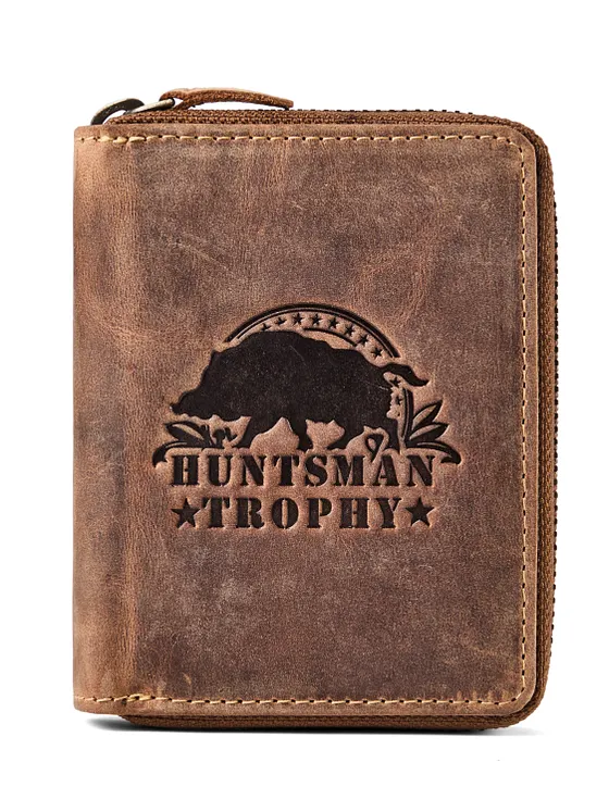 Greenburry Huntsman Peněženka RFID ochrana Kůže 10 cm Greenburry Huntsman Peněženka RFID ochrana Kůže 10 cm
