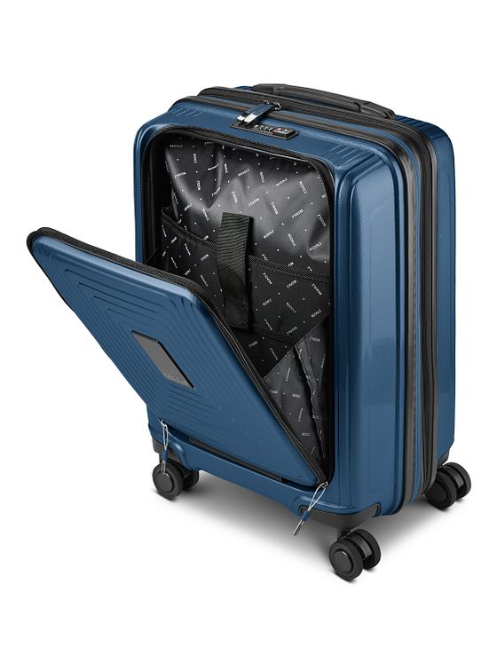 Redolz Essentials14 Sada kufrů na 4 kolečkách Beautycase 4ks s rozšiřující skládací přihrádkou na notebook