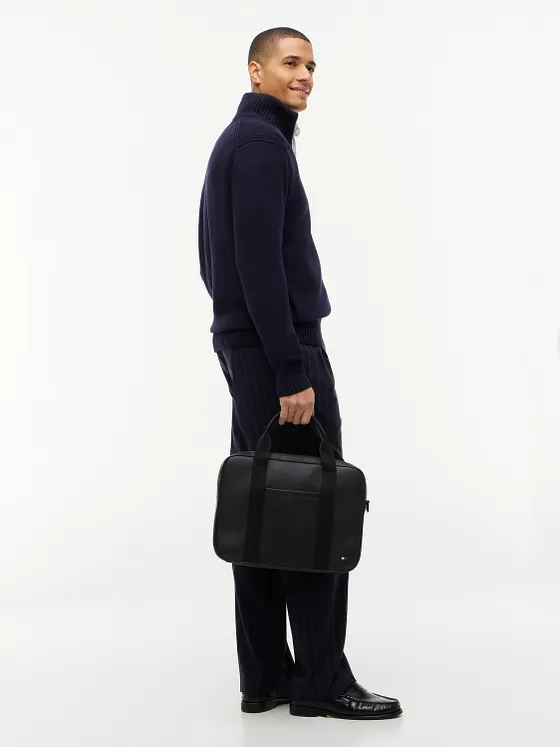 Tommy Hilfiger TH Foundation Aktovka 38 cm Kapsa na notebook Tommy Hilfiger TH Foundation Aktovka 38 cm Kapsa na notebook