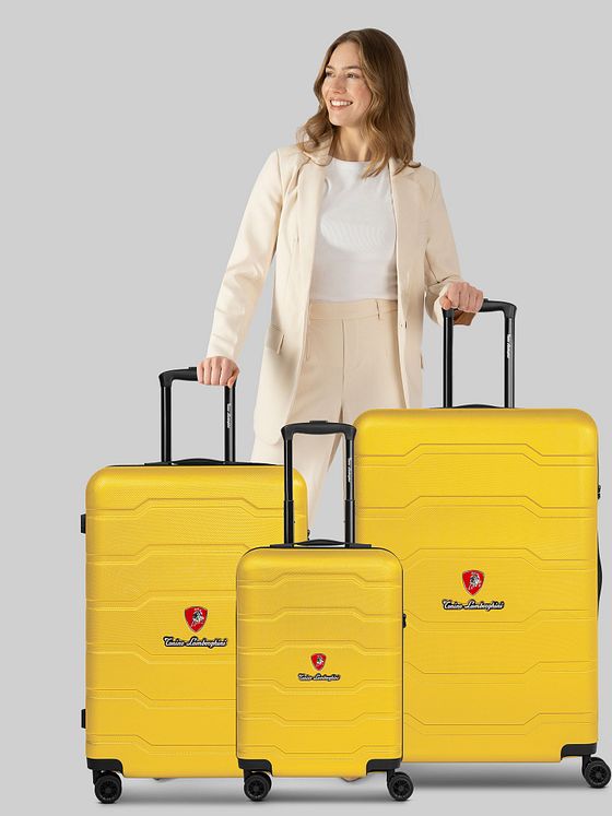 Tonino Lamborghini Bologna 4 kolečka Sada kufrů 3-dílný Tonino Lamborghini Bologna 4 kolečka Sada kufrů 3-dílný