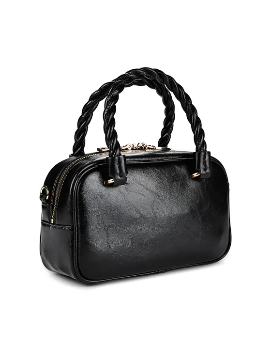 Love Moschino Nero Kabelka Kůže 21 cm Love Moschino Nero Kabelka Kůže 21 cm