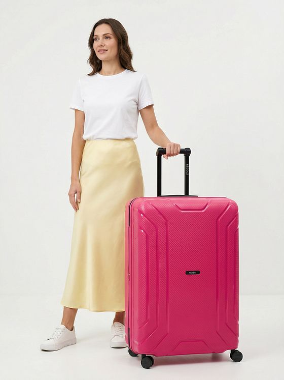 Redolz Essentials 15 – kufr na 4 kolečkách, 75 cm, s tříbodovým uzávěrem Redolz Essentials 15 – kufr na 4 kolečkách, 75 cm, s tříbodovým uzávěrem