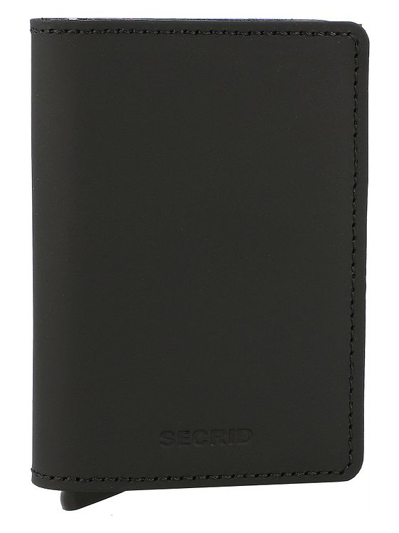 Secrid Slimwallet Matné pouzdro na kreditní karty peněženka RFID kůže 6,5 cm Secrid Slimwallet Matné pouzdro na kreditní karty peněženka RFID kůže 6,5 cm