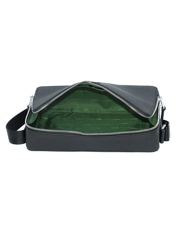 Lacoste Chantaco Crossbody taška Kůže 26 cm Lacoste Chantaco Crossbody taška Kůže 26 cm
