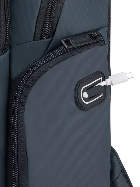 Delsey Paris Parvis Plus-rygsæk 44 cm med rum til bærbar computer Delsey Paris Parvis Plus-rygsæk 44 cm med rum til bærbar computer