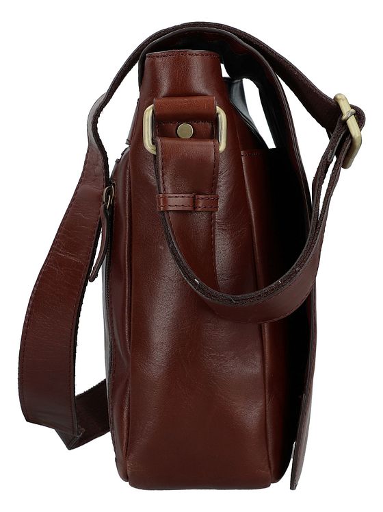 Leonhard Heyden Cambridge Messenger kožený 38 cm přihrádka na notebook Leonhard Heyden Cambridge Messenger kožený 38 cm přihrádka na notebook