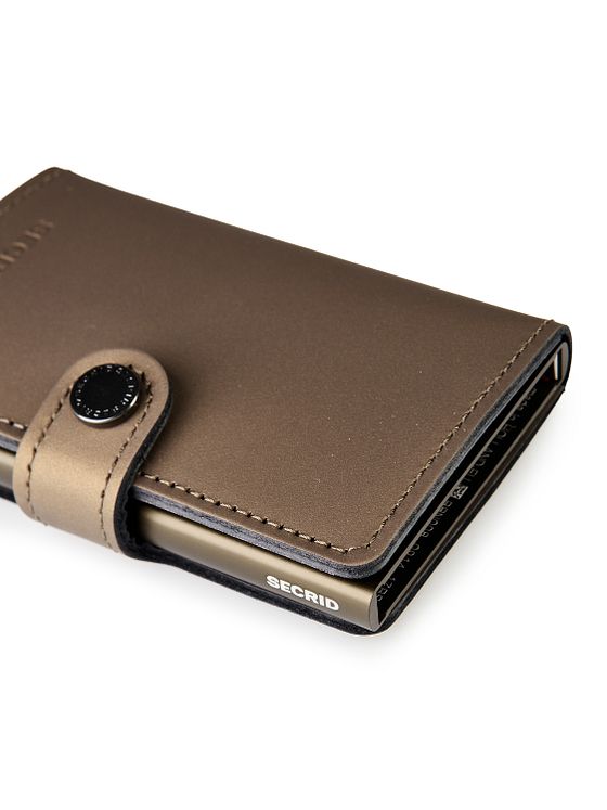 Secrid Miniwallet Pouzdro na kreditní karty RFID ochrana Kůže 10 cm Secrid Miniwallet Pouzdro na kreditní karty RFID ochrana Kůže 10 cm
