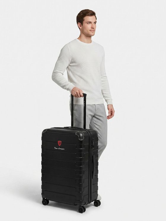 Tonino Lamborghini Milano 4 kolečka Cestovní taška L 72 cm Expandovatelný Tonino Lamborghini Milano 4 kolečka Cestovní taška L 72 cm Expandovatelný