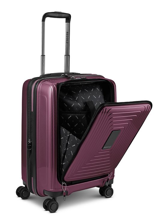 Redolz Essentials14 Sada kufrů na 4 kolečkách Beautycase 4ks s rozšiřující skládací přihrádkou na notebook