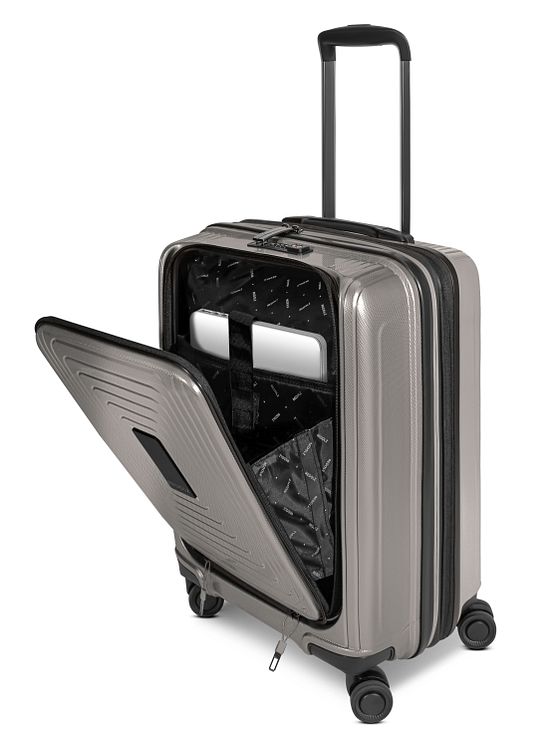 Redolz Essentials 14 kuffertsæt 2 stk. kabine-trolley med stretchfold + beautycase