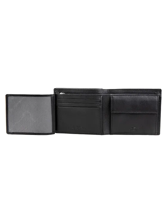 Maître F3 Gandolf Peněženka RFID ochrana Kůže 12 cm Maître F3 Gandolf Peněženka RFID ochrana Kůže 12 cm