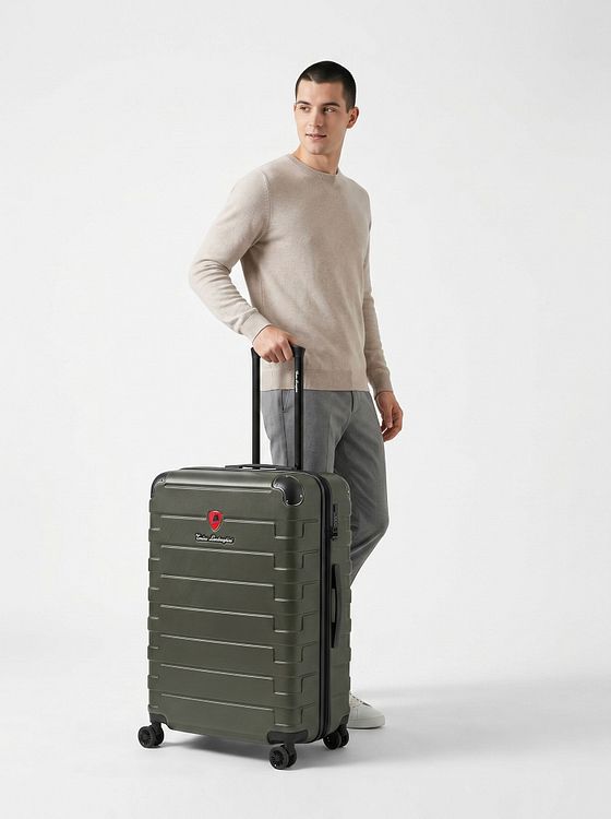 Tonino Lamborghini Milano 4 kolečka Cestovní taška L 72 cm Expandovatelný Tonino Lamborghini Milano 4 kolečka Cestovní taška L 72 cm Expandovatelný