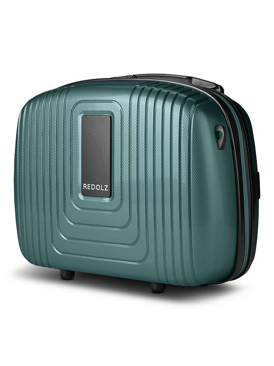 Redolz Essentials14 Sada kufrů na 4 kolečkách Beautycase 4ks s rozšiřující skládací přihrádkou na notebook
