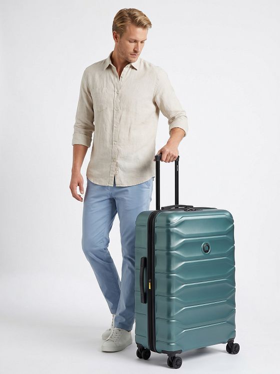 Delsey Paris Meteor 4 kolečka Cestovní taška L 78 cm Expandovatelný