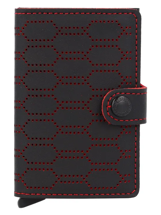 Secrid Minwallet Pouzdro na karty RFID ochrana Kůže 6 cm Secrid Minwallet Pouzdro na karty RFID ochrana Kůže 6 cm