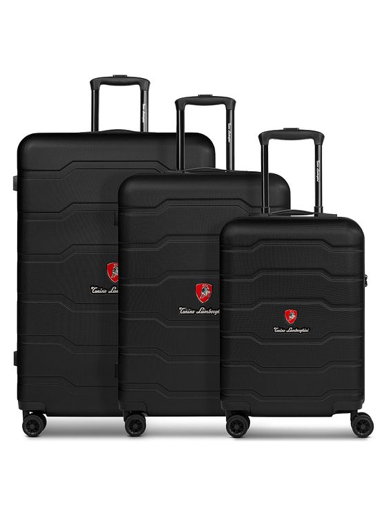 Tonino Lamborghini Bologna 4 kolečka Sada kufrů 3-dílný Tonino Lamborghini Bologna 4 kolečka Sada kufrů 3-dílný