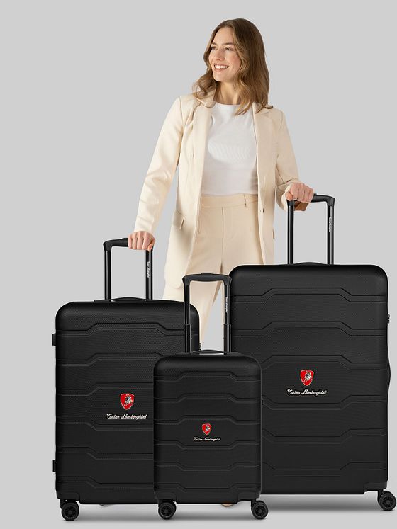 Tonino Lamborghini Bologna 4 kolečka Sada kufrů 3-dílný Tonino Lamborghini Bologna 4 kolečka Sada kufrů 3-dílný