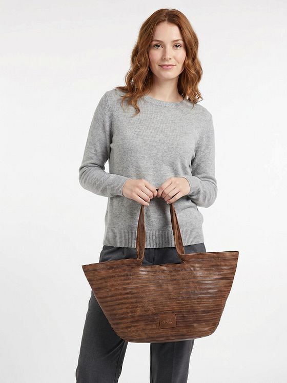 FredsBruder Layer Nákupní taška Kůže 50 cm FredsBruder Layer Nákupní taška Kůže 50 cm