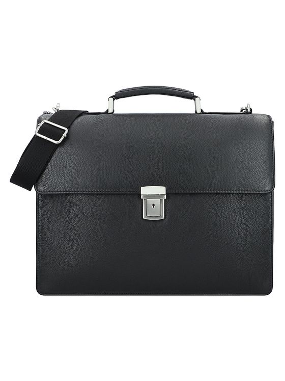 Leonhard Heyden Berlínská kožená aktovka s přihrádkou na notebook 40 cm Leonhard Heyden Berlínská kožená aktovka s přihrádkou na notebook 40 cm