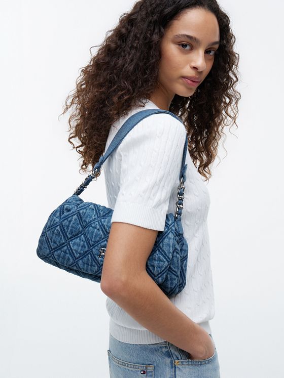 Tommy Hilfiger TH Feminine Taška přes rameno 32 cm Tommy Hilfiger TH Feminine Taška přes rameno 32 cm