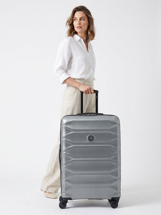 Delsey Paris Meteor 4 kolečka Cestovní taška L 78 cm Expandovatelný