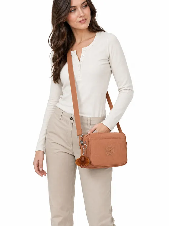 Kipling Basic Plus Abanu Crossbody taška M 24 cm