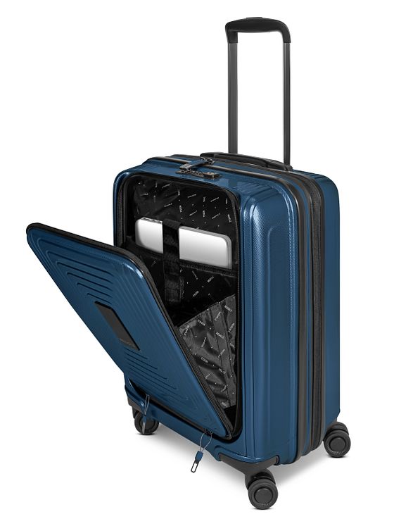 Redolz Essentials14 4-hjuls kuffertsæt Beautycase 4stk med udvidelsesfoldet laptoprum Redolz Essentials14 4-hjuls kuffertsæt Beautycase 4stk med udvidelsesfoldet laptoprum