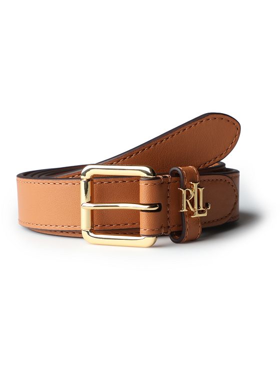 Lauren Ralph Lauren Logo Opasek Kůže Lauren Ralph Lauren Logo Opasek Kůže