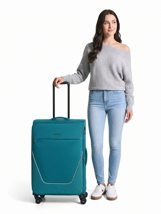 Stratic taska 4 kolečka kufr L 76 cm Rozšiřitelný Stratic taska 4 kolečka kufr L 76 cm Rozšiřitelný