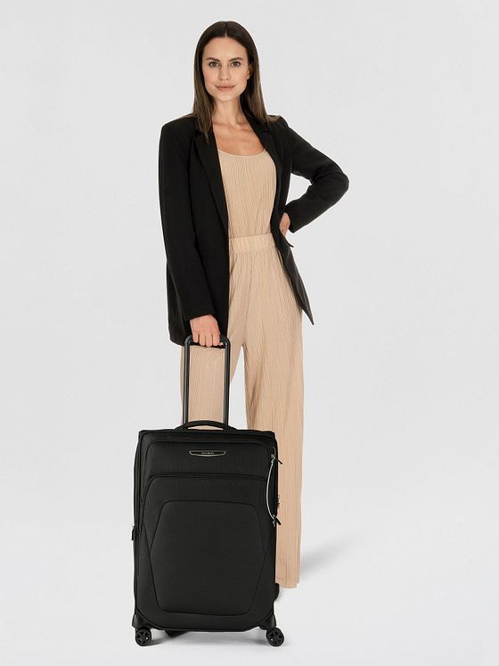 Samsonite Spark Sng Eco 4 kolečka kufr 67 cm Rozšiřitelný Samsonite Spark Sng Eco 4 kolečka kufr 67 cm Rozšiřitelný