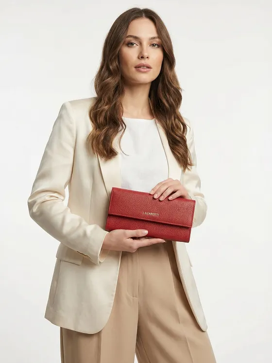 Lazarotti Bologna Leather Peněženka Kůže 19 cm Lazarotti Bologna Leather Peněženka Kůže 19 cm
