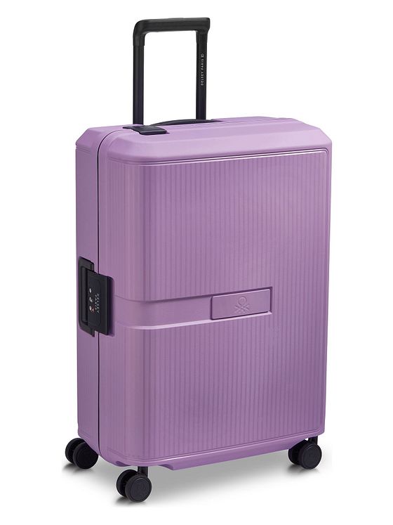 Delsey Paris x United Colors of Benetton Color Block Hardside 4-hjuls trolley 67 cm