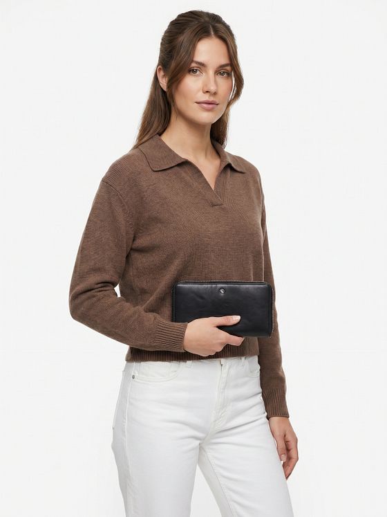 Mandarina Duck Downtown Peněženka RFID ochrana Kůže 19.5 cm Mandarina Duck Downtown Peněženka RFID ochrana Kůže 19.5 cm