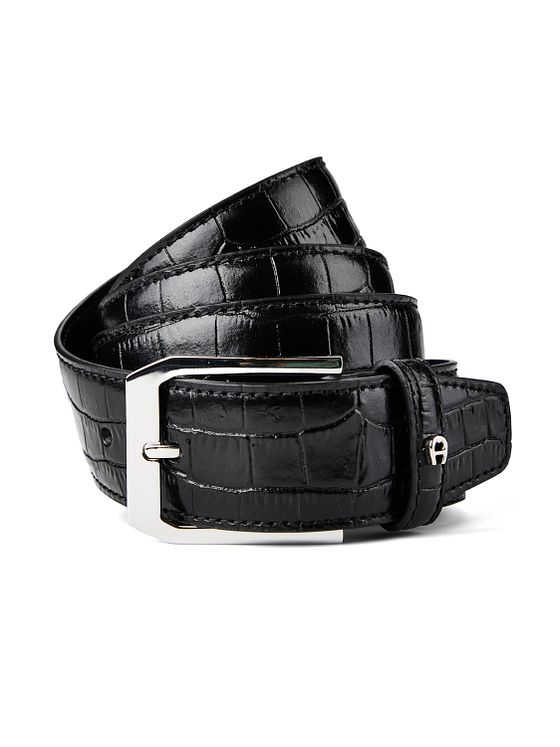 AIGNER Obchodní opasek z kůže AIGNER Obchodní opasek z kůže