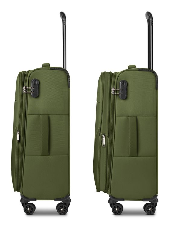 Stratic taska 4 kolečka kufr M 65 cm Rozšiřitelný Stratic taska 4 kolečka kufr M 65 cm Rozšiřitelný