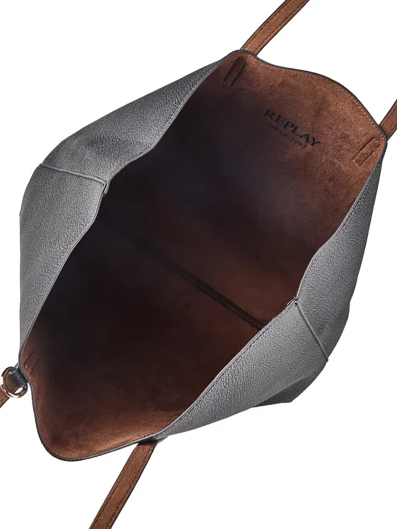 Replay Tote taška Kůže 36 cm Replay Tote taška Kůže 36 cm