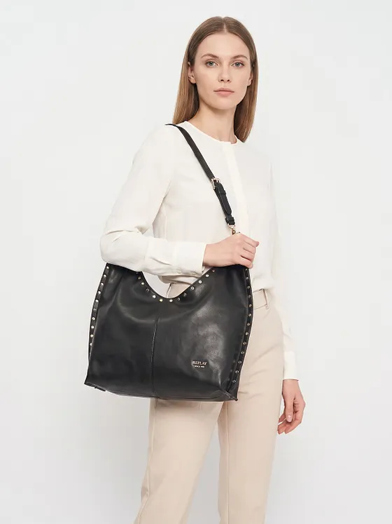 Replay Tote taška Kůže 40 cm Replay Tote taška Kůže 40 cm