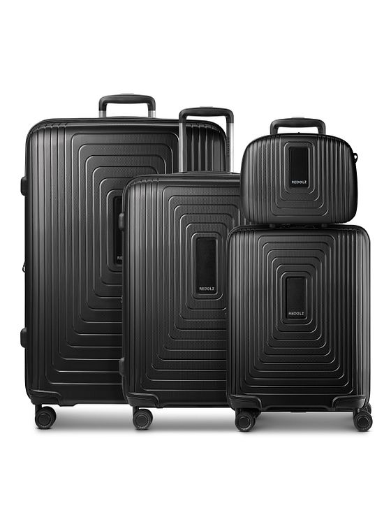Redolz Essentials 14 sada kufrů na 4 kolečkách + kosmetický kufřík 4 ks se strečovým skládáním Redolz Essentials 14 sada kufrů na 4 kolečkách + kosmetický kufřík 4 ks se strečovým skládáním