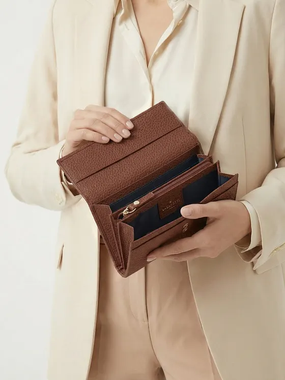 Lazarotti Bologna Leather Peněženka Kůže 19 cm Lazarotti Bologna Leather Peněženka Kůže 19 cm