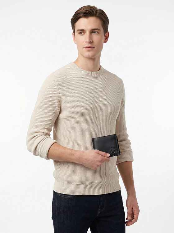 oxmox Leather Peněženka RFID ochrana Kůže 12 cm