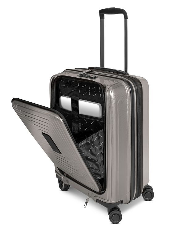 Redolz Essentials14 4-hjuls kuffertsæt Beautycase 4stk med udvidelsesfoldet laptoprum Redolz Essentials14 4-hjuls kuffertsæt Beautycase 4stk med udvidelsesfoldet laptoprum