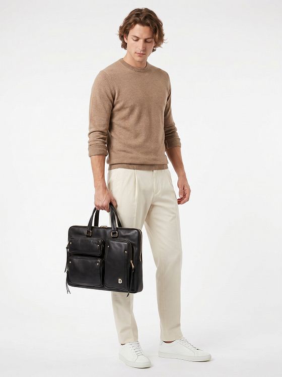 DuDu Pocket Aktovka Kůže 36 cm Kapsa na notebook DuDu Pocket Aktovka Kůže 36 cm Kapsa na notebook