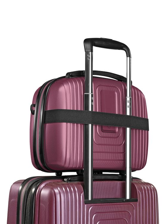 Redolz Essentials 14 kuffertsæt 2 stk. kabine trolley med stretch fold & beautycase Redolz Essentials 14 kuffertsæt 2 stk. kabine trolley med stretch fold & beautycase