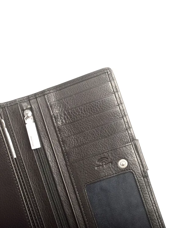 Maître Schwollen Dietrun Peněženka RFID ochrana Kůže 18.5 cm Maître Schwollen Dietrun Peněženka RFID ochrana Kůže 18.5 cm