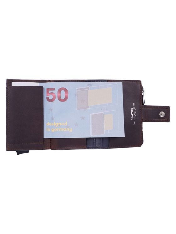 Maître Birkheim C-Four Pouzdro na kreditní karty RFID ochrana Kůže 6.5 cm